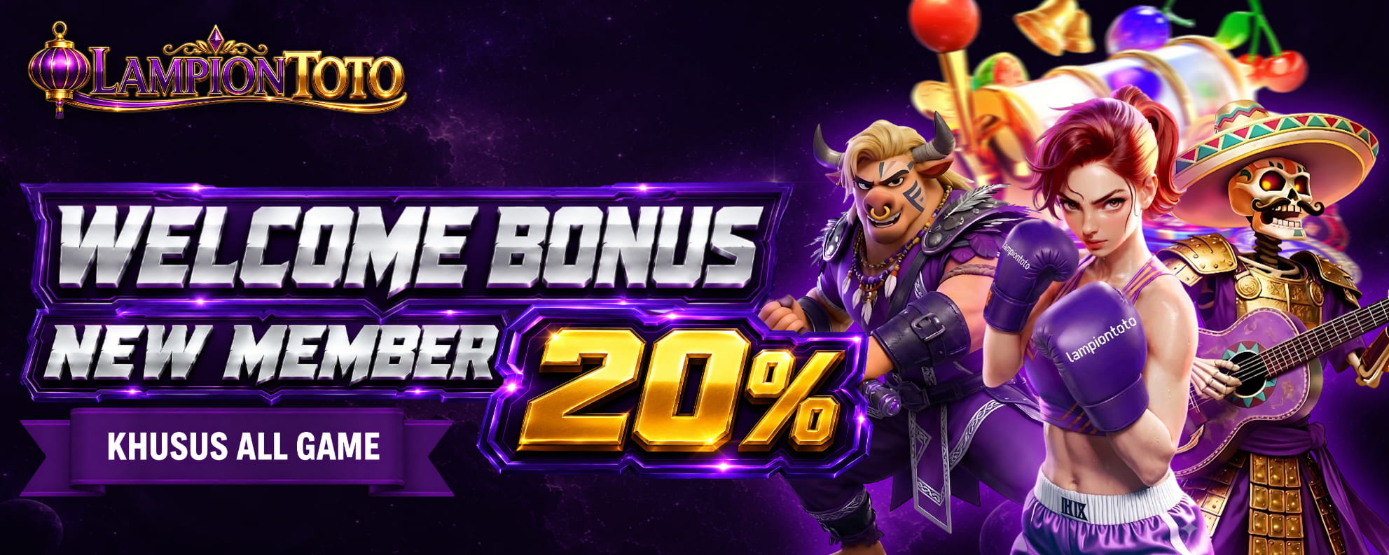 WELCOME BONUS 20% MIX GAME